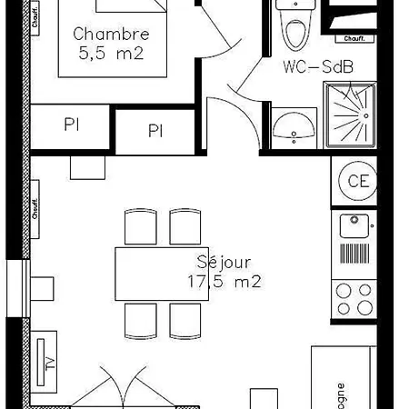 Avec Balcon, Animaux Admis, Parking Inclus - Fr-1-840-12 Apartmán *